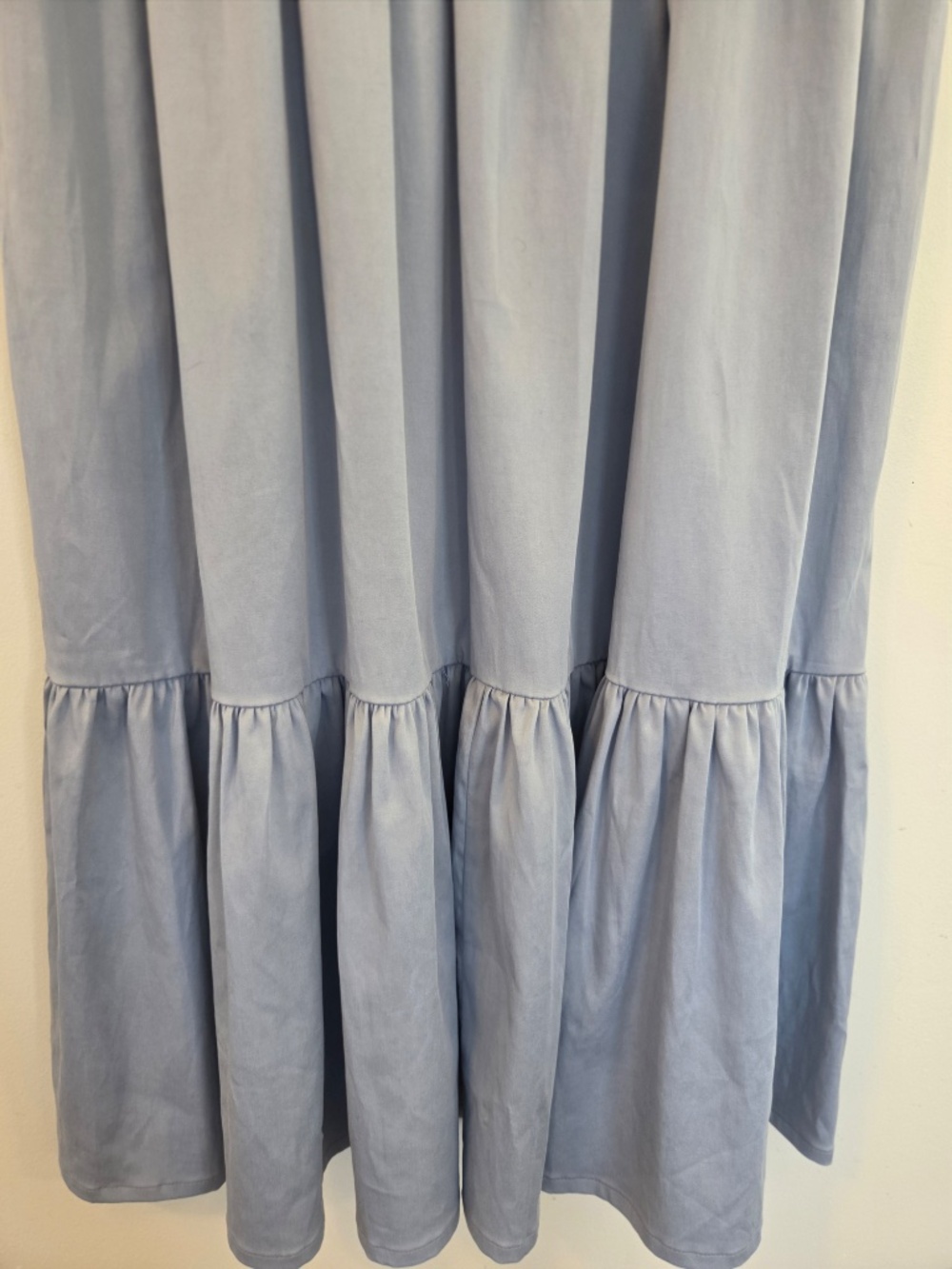 NWT Smash & Tess Maise midi dress M tiered sky blue sleeveless cottage core - Picture 5 of 11